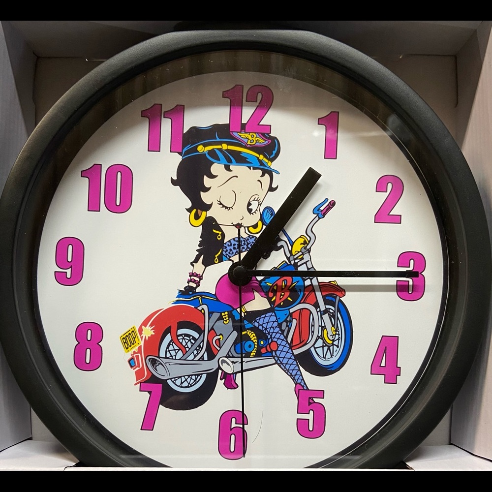 Betty Boop Wall Clock